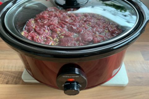 Alles rein und den SlowCooker sein Ding machen lassen